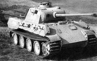 Self-propelled gun projects based on the Panther